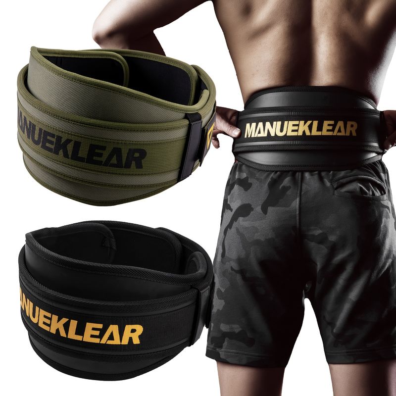 MANUEKLEAR Compact Fitness Weightlifting Belt